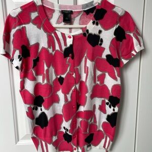 Ann Taylor Short Sleeve Cardigan